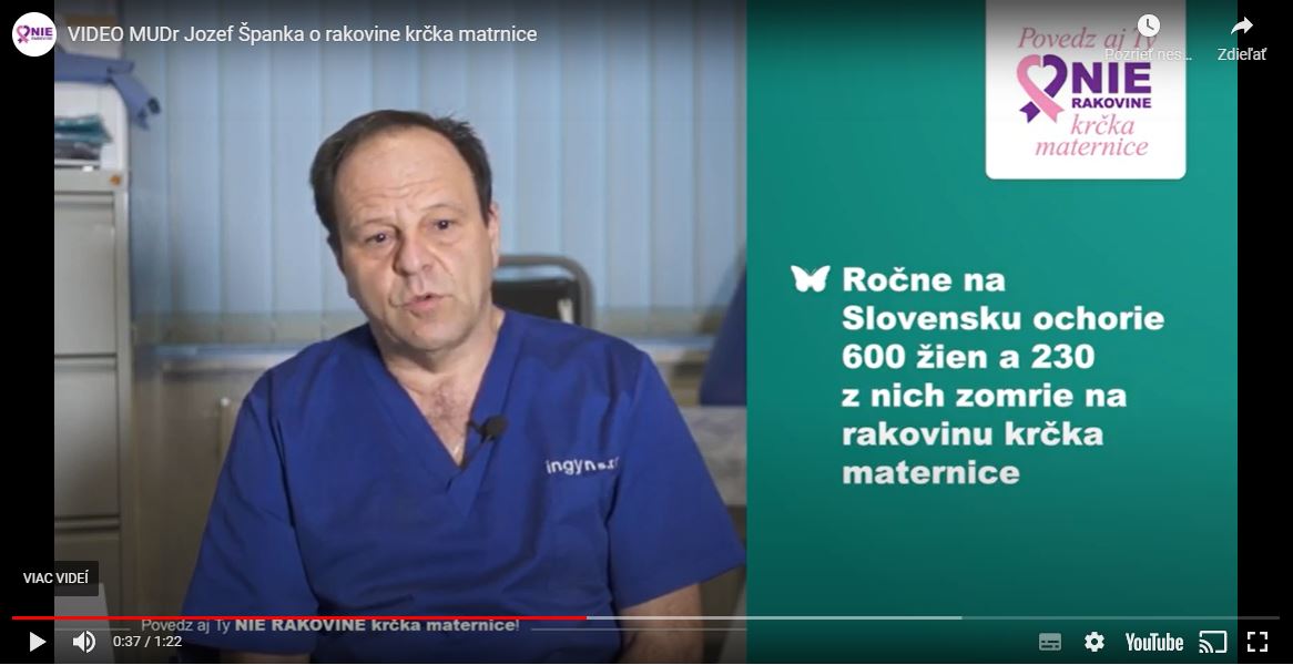 Zodpovednosť zachraňuje životy: Ženy, chodievajte pravidelne ku gynekológovi, vyzýva odborník